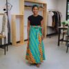 Zuri Vibrance Wrap Maxi Skirt Set