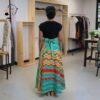 Zuri Vibrance Wrap Maxi Skirt Set