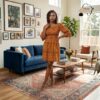Nia Kente Harmony Mini Dress