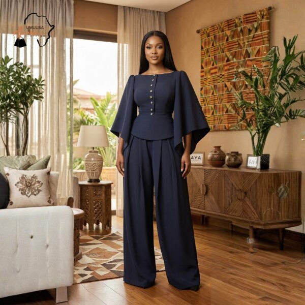 335 Amara Midnight Elegance Two-Piece Set