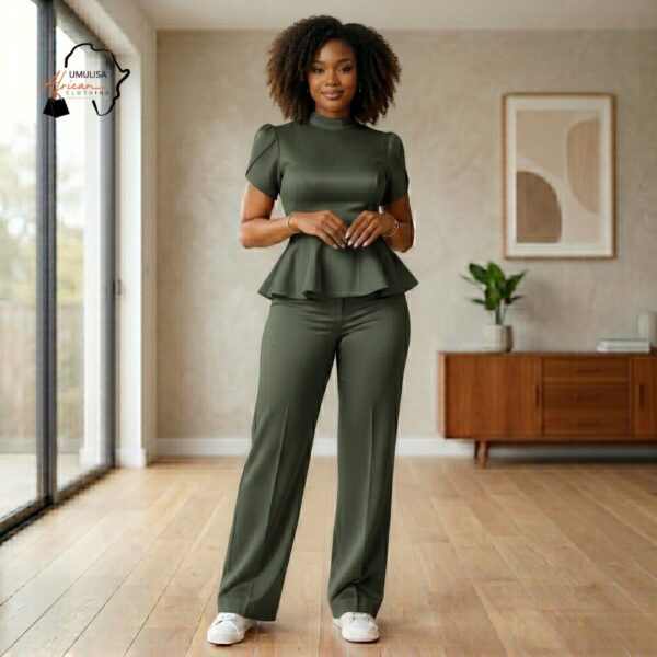 80 Nia Ruby Red Two-Piece Set