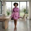 Zola Midnight Black Mini Dress