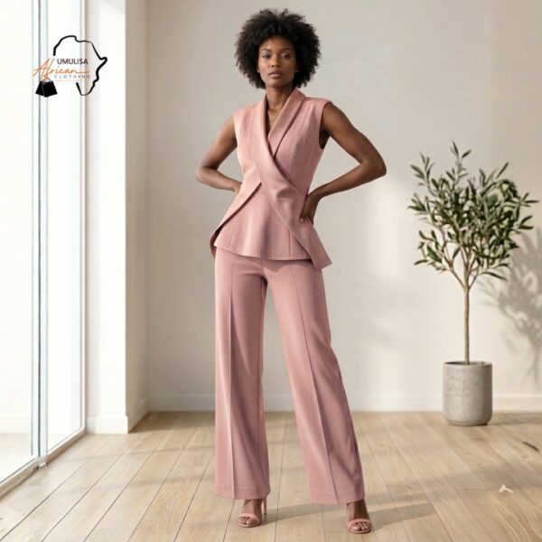 118 Amani Multi-Color African Pants Set