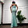 16 Zuri Multi-Color Sequin Maxi Dress