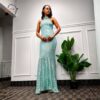 17 Zuri Multi-Color Sequin Maxi Dress