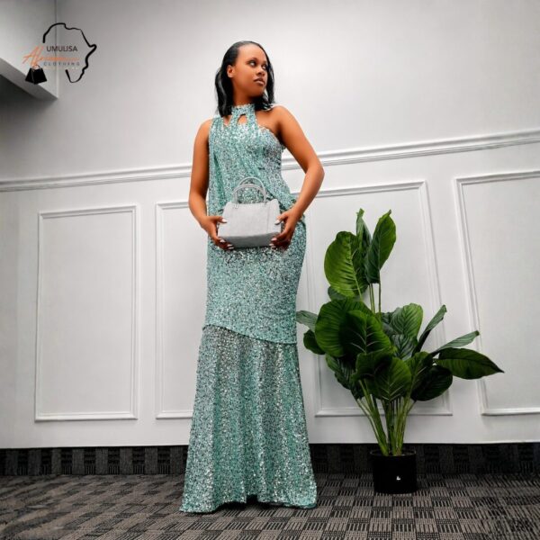 18 Zuri Multi-Color Sequin Maxi Dress