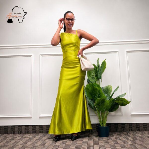 77 Amani Emerald Green African Maxi Dress