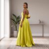 Kamaria Crimson Red African Ball Gown