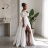 Malkia Off White African Ball Gown