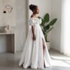 Malkia Off White African Ball Gown