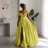 Malkia Off White African Ball Gown