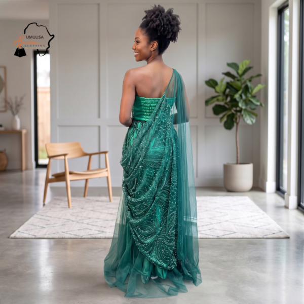 Amara Emerald Green African Umukenyero