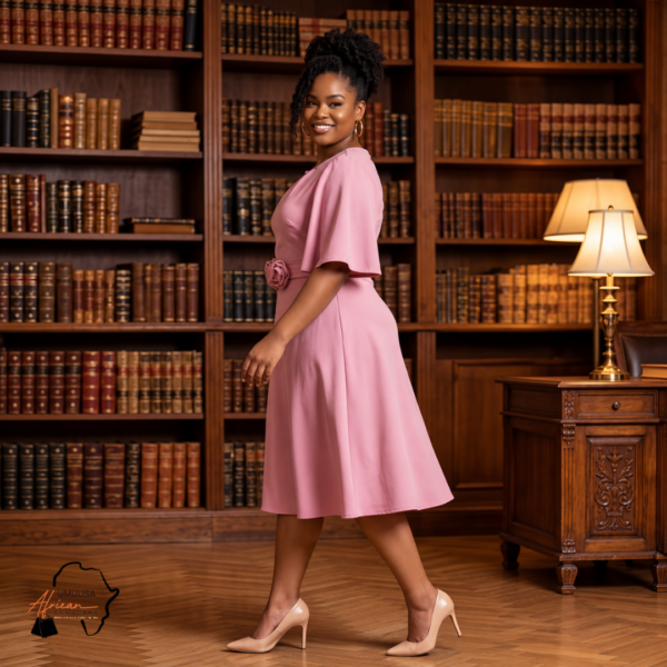 Zola Dusty Pink Cocktail Dress