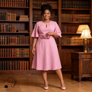 Zola Dusty Pink Cocktail Dress