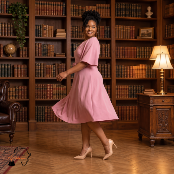 Zola Dusty Pink Cocktail Dress