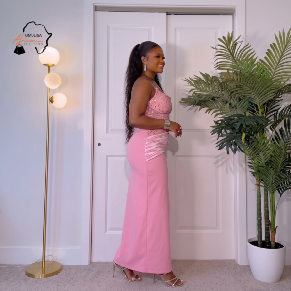 Adia Corset Embellished Maxi Dress