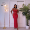 Adia Corset Embellished Maxi Dress